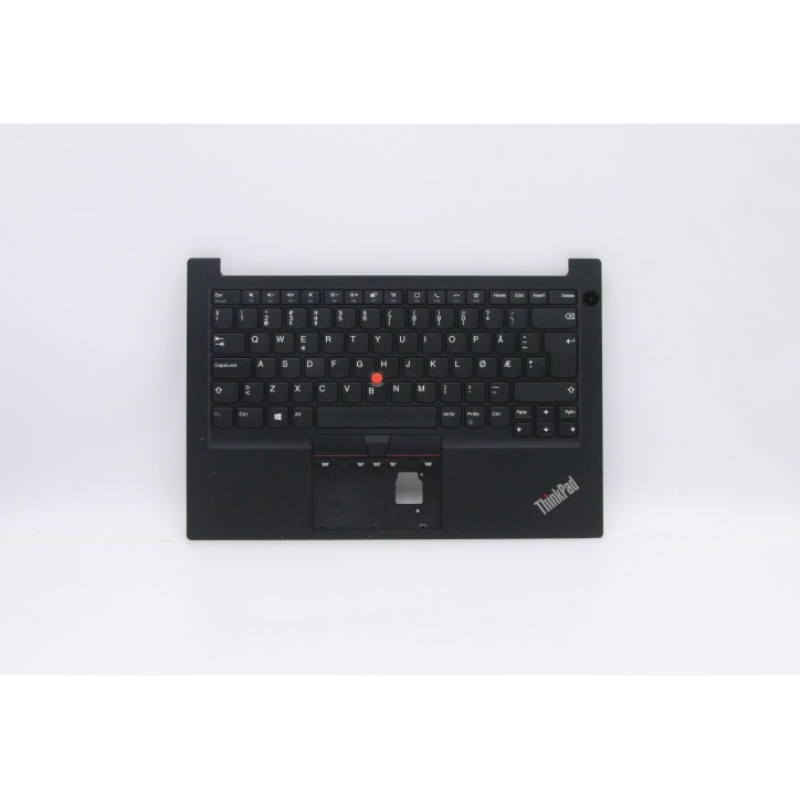 Lenovo 5M10Z27273 Palmrest Top Case con tastiera, Norvegese, Nero