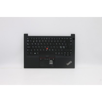 Lenovo 5M10Z27279 Palmrest Top Case con tastiera, Europa del Nord, Nero