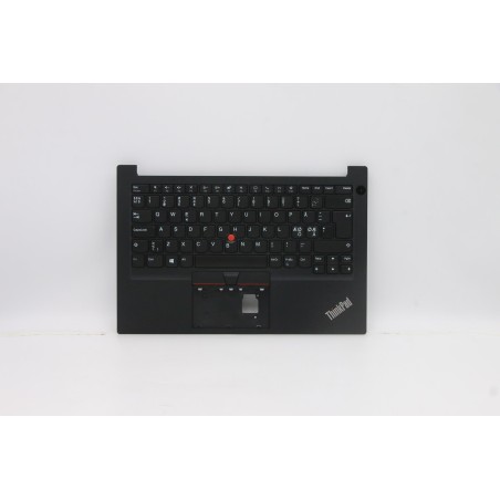 Lenovo 5M10Z27279 Palmrest Top Case con tastiera, Europa del Nord, Nero