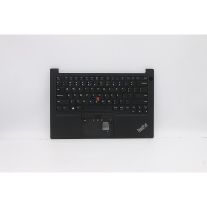 Lenovo 5M10Z27283 Palmrest Top Case con tastiera, Inglese (Stati Uniti/Europa), Nero
