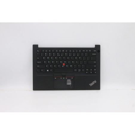 Lenovo 5M10Z27283 Palmrest Top Case con tastiera, Inglese (Stati Uniti/Europa), Nero