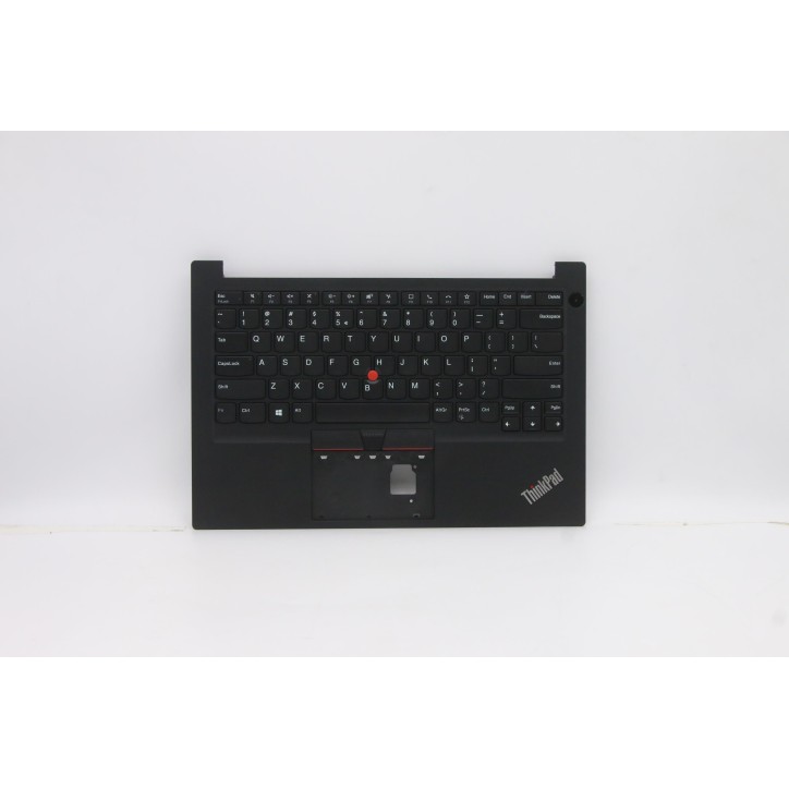 Lenovo 5M10Z27283 Palmrest Top Case con tastiera, Inglese (Stati Uniti/Europa), Nero