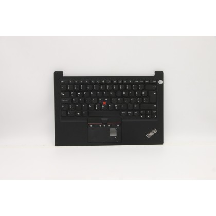 Lenovo 5M10Z27311 Palmrest Top Case con tastiera, Sloveno, nero, Lettore di impronte digitali