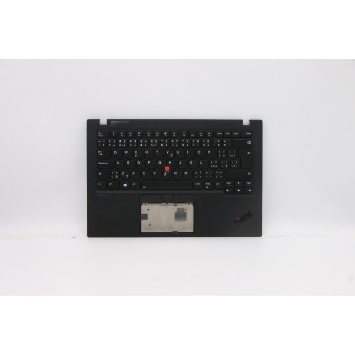 Lenovo 5M10Z27445 Palmrest Top Case con tastiera, Ceco/Slovacco, Nero intenso, WLAN, UK