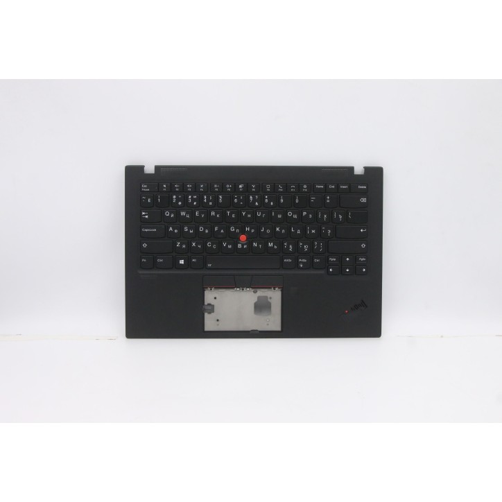 Lenovo 5M10Z27485 Palmrest Top Case con tastiera, Russo, Nero intenso, WLAN