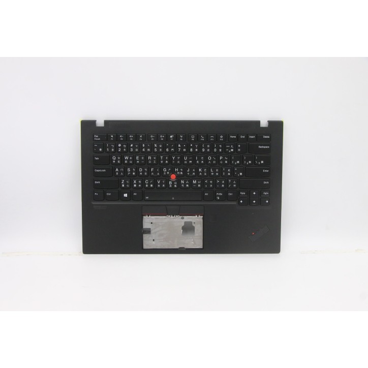 Lenovo 5M10Z37036 Palmrest Top Case con tastiera, Cinese tradizionale, Nero intenso, WWAN