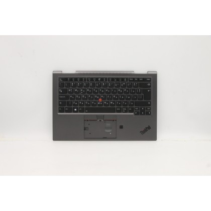 Lenovo 5M10Z37075 Palmrest Top Case con tastiera, Bulgaro, grigio ferro, WLAN, UK