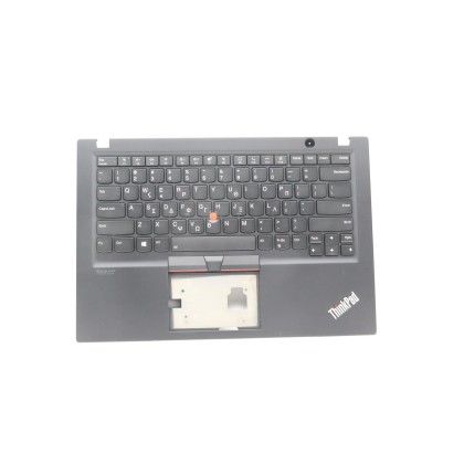 Lenovo 5M10Z41285 Palmrest Top Case con tastiera, Greco, Nero, Retroilluminazione