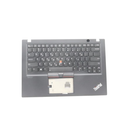 Lenovo 5M10Z41285 Palmrest Top Case con tastiera, Greco, Nero, Retroilluminazione