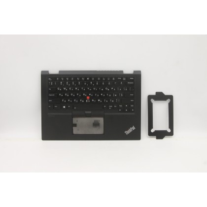 Lenovo 5M10Z51960 Palmrest Top Case con tastiera, Ucraino, Senza WWAN