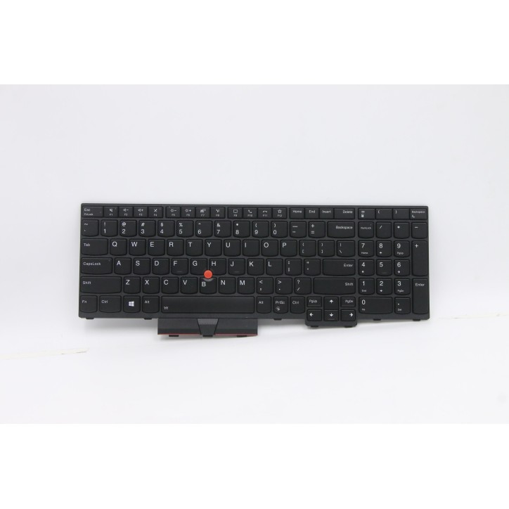 Lenovo 5M10Z54311 Tastiera interna, Inglese (Stati Uniti), Nero, Retroilluminazione, Con tastierino numerico