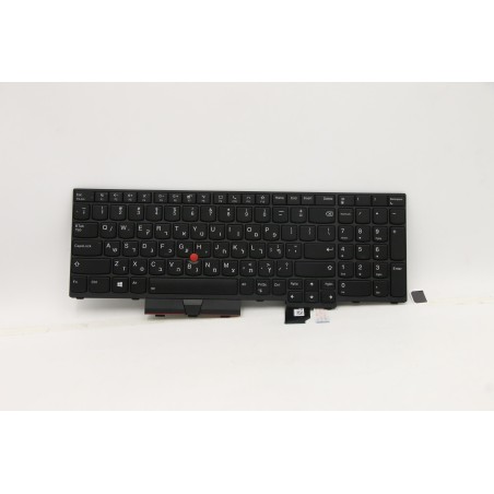 Lenovo 5M10Z54347 Tastiera interna, Ebraico, nero, Retroilluminazione, Con tastierino numerico