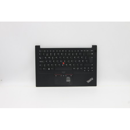 Lenovo 5M10Z54509 Palmrest Top Case con tastiera, Danese, nero, UK