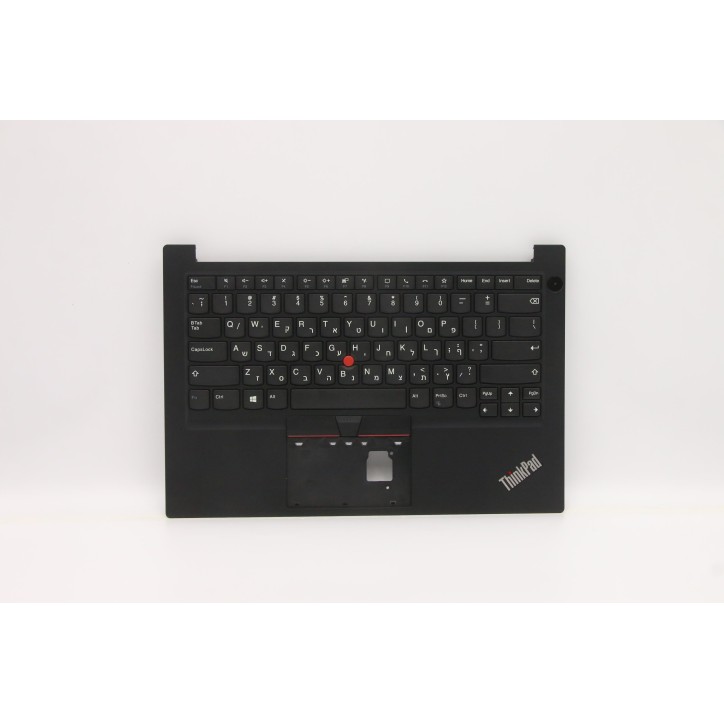 Lenovo 5M10Z54527 Palmrest Top Case con tastiera, Ebraico, nero