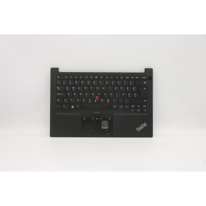 Lenovo 5M10Z54545 Palmrest Top Case con tastiera, Sloveno, Nero