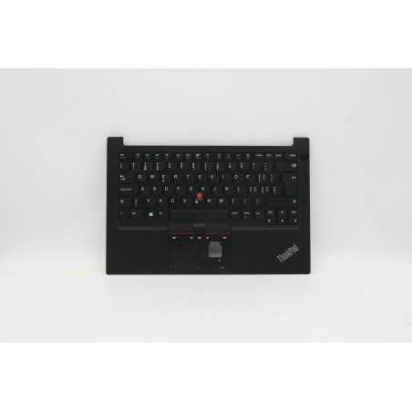 Lenovo 5M10Z54556 Palmrest Top Case con tastiera, Svizzera, Nero