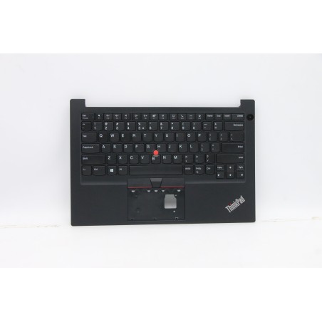 Lenovo 5M10Z54565 Palmrest Top Case con tastiera, Inglese (Stati Uniti/Europa), Nero