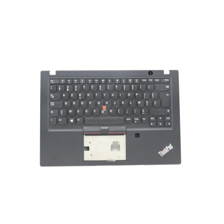 Lenovo 5M11A08377 Palmrest Top Case con tastiera, Belga, nero, UK