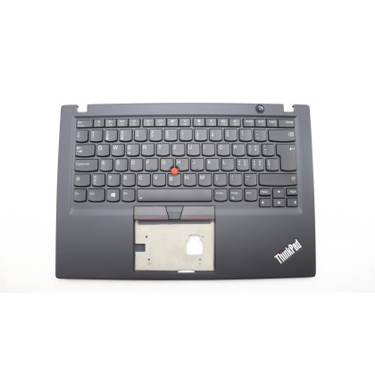 Lenovo 5M11A08763 Palmrest Top Case con tastiera, Svizzera, nero, Retroilluminazione, Senza lettore di impronte digitali