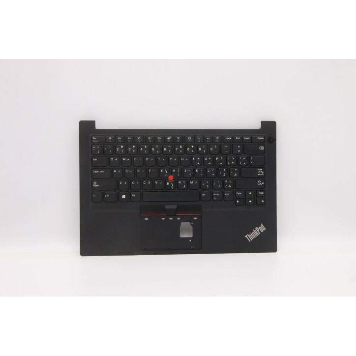 Lenovo 5M11A34891 Palmrest Top Case con tastiera, Arabo, nero, US