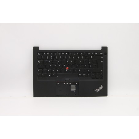 Lenovo 5M11A34995 Palmrest Top Case con tastiera, Portoghese, Nero, Retroilluminazione
