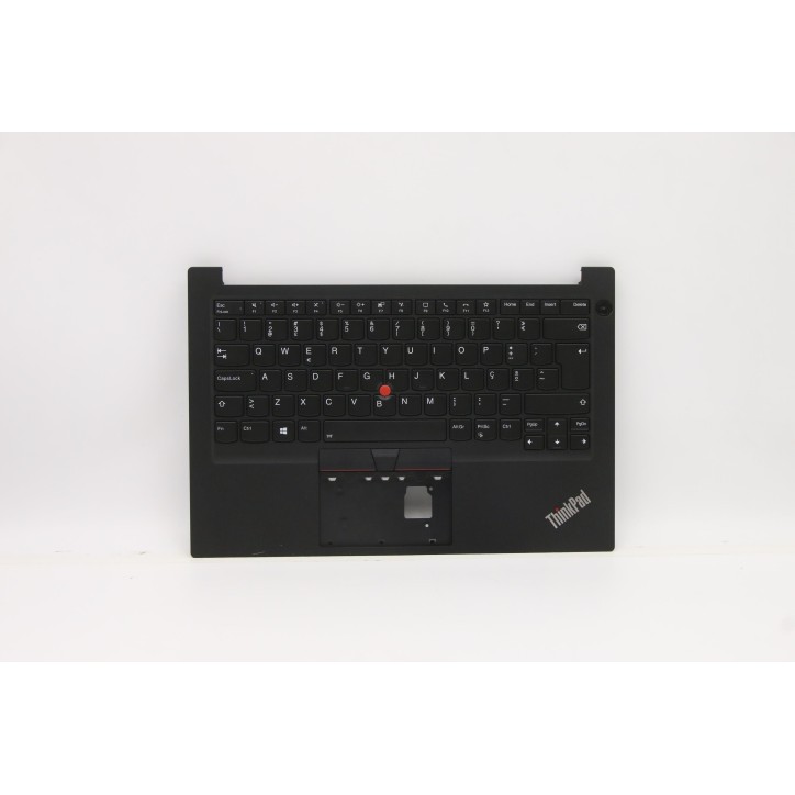 Lenovo 5M11A34995 Palmrest Top Case con tastiera, Portoghese, Nero, Retroilluminazione