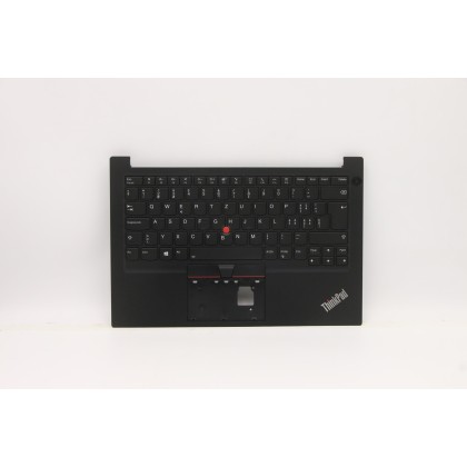 Lenovo 5M11A35012 Palmrest Top Case con tastiera, Svizzera, nero, Retroilluminazione