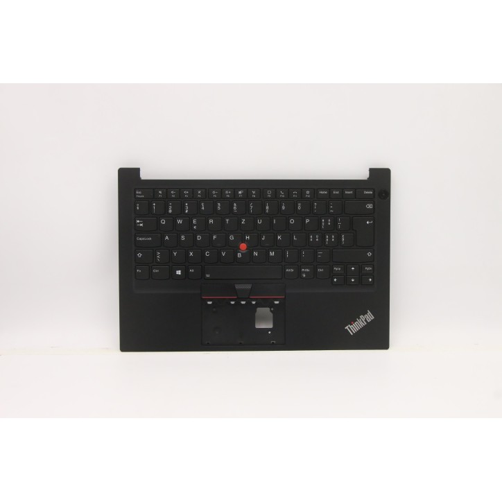 Lenovo 5M11A35012 Palmrest Top Case con tastiera, Svizzera, nero, Retroilluminazione