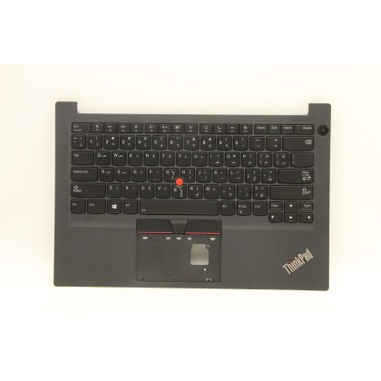 Lenovo 5M11A35168 Palmrest Top Case con tastiera, Arabo, nero, Retroilluminazione, US