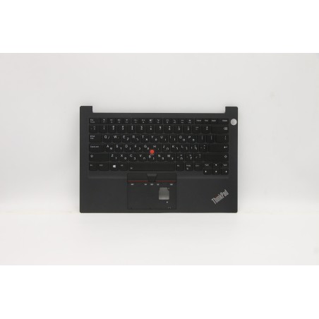 Lenovo 5M11A35209 Palmrest Top Case con tastiera, Ebraico, nero, Retroilluminazione, Lettore di impronte digitali