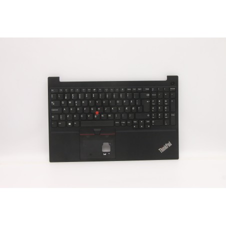 Lenovo 5M11A35663 Palmrest Top Case con tastiera, Danese, nero, UK