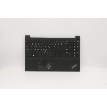 Lenovo 5M11A35676 Palmrest Top Case con tastiera, Greco, Nero