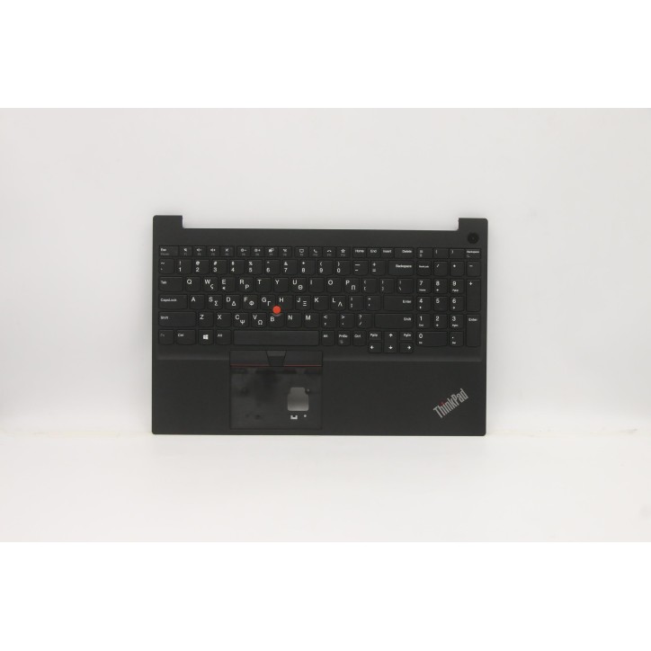 Lenovo 5M11A35676 Palmrest Top Case con tastiera, Greco, Nero