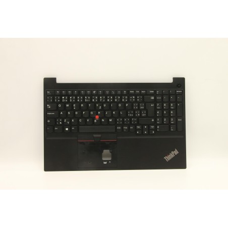 Lenovo 5M11A35696 Palmrest Top Case con tastiera, Ceco/Slovacco, nero, UK