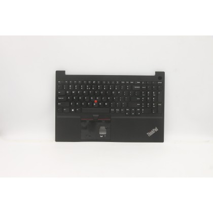 Lenovo 5M11A35717 Palmrest Top Case con tastiera, Inglese (Stati Uniti/Europa), nero
