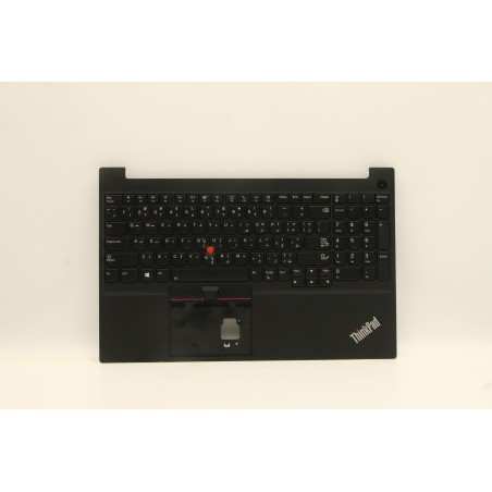 Lenovo 5M11A36077 Palmrest Top Case con tastiera, Arabo, nero, Retroilluminazione, US