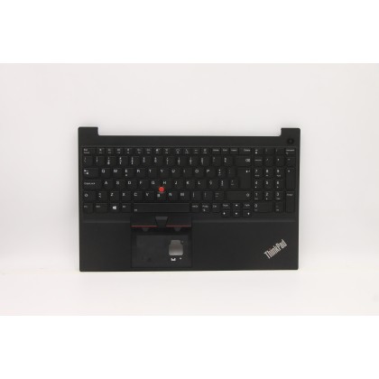 Lenovo 5M11A36110 Palmrest Top Case con tastiera, Portoghese, Nero, Retroilluminazione
