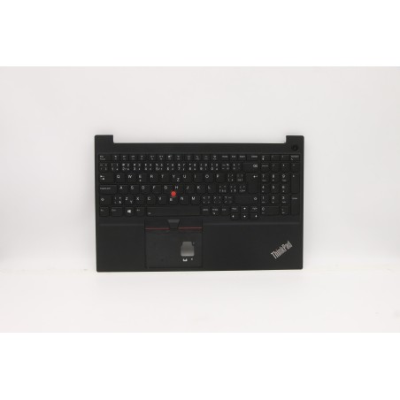 Lenovo 5M11A36116 Palmrest Top Case con tastiera, Ceco/Slovacco, nero, Retroilluminazione, UK