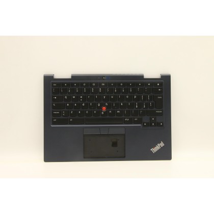 Lenovo 5M11A36954 Palmrest Top Case con tastiera, Italiano, nero, Retroilluminazione, Senza lettore di impronte digitali