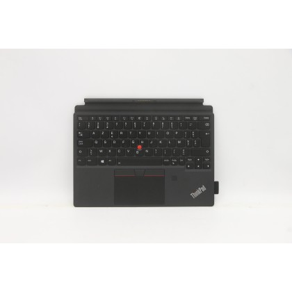 Lenovo 5M11A36984 Tastiera esterna, Belga, Nero, Retroilluminazione