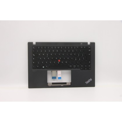 Lenovo 5M11A37104 Palmrest Top Case con tastiera, Italiano, nero
