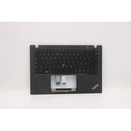 Lenovo 5M11A37104 Palmrest Top Case con tastiera, Italiano, nero