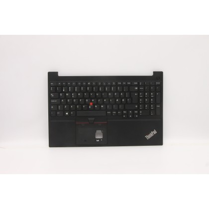 Lenovo 5M11A38007 Palmrest Top Case con tastiera, Danese, nero, UK