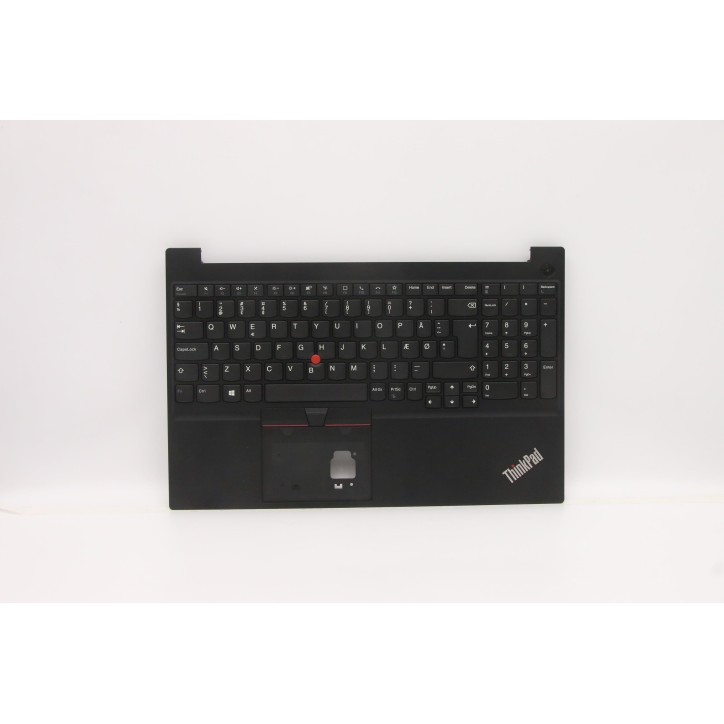 Lenovo 5M11A38007 Palmrest Top Case con tastiera, Danese, nero, UK