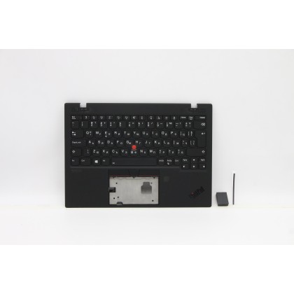 Lenovo 5M11B38313 Palmrest Top Case con tastiera, Bulgaro, nero, WLAN, UK