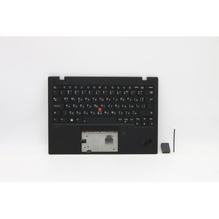 Lenovo 5M11B38313 Palmrest Top Case con tastiera, Bulgaro, nero, WLAN, UK