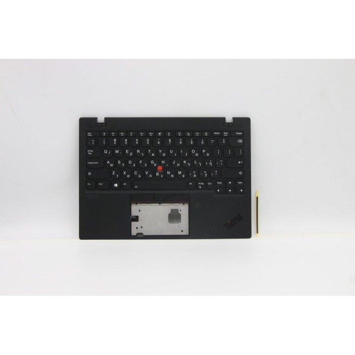 Lenovo 5M11B38396 Palmrest Top Case con tastiera, Ebraico, Nero, WWAN