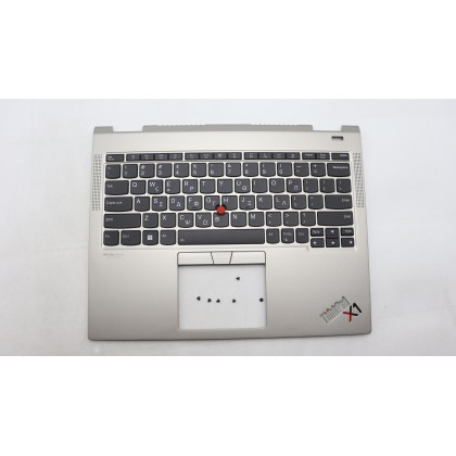 Lenovo 5M11B59855 Palmrest Top Case con tastiera, Greco, titanio, WLAN