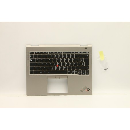 Lenovo 5M11B59863 Palmrest Top Case con tastiera, Sloveno, titanio, WLAN