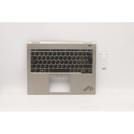 Lenovo 5M11B59865 Palmrest Top Case con tastiera, Svizzero, WLAN